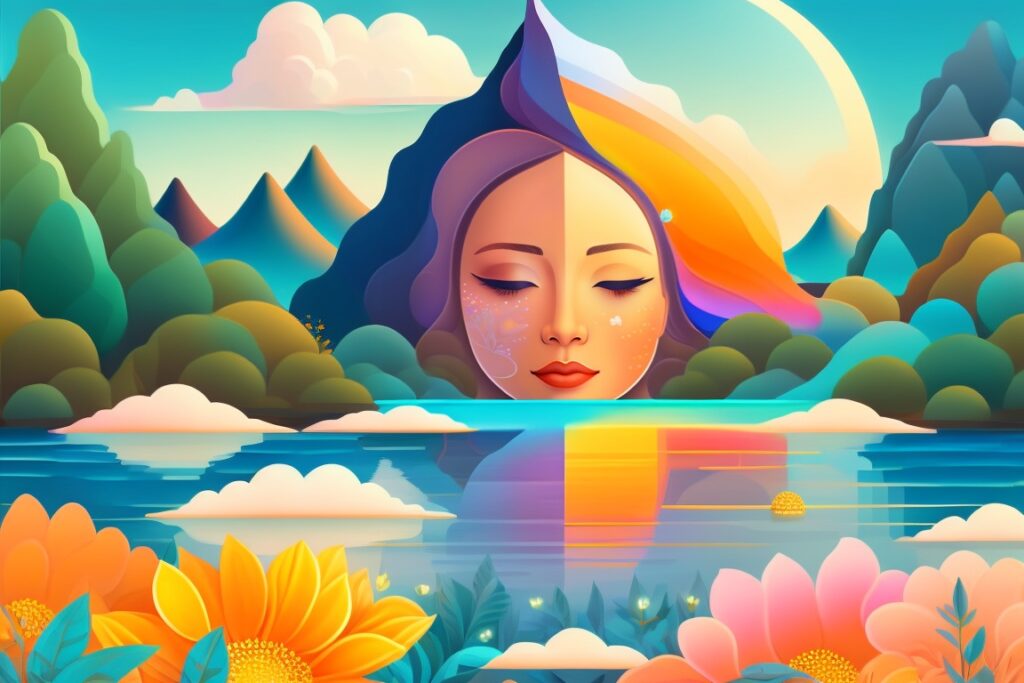 Preservation or Letting Go? The Tug-of-War Between Cherished Memories and Fading Charms 3 An intricate digital illustration capturing the jo